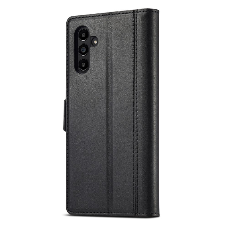 LC.IMEEKE Wallet Case Fodral till Samsung Galaxy S24 FE - Svart