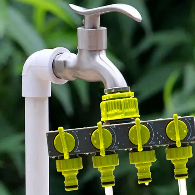 4 - veis vannsplitter Koblingsventil for vanningshage