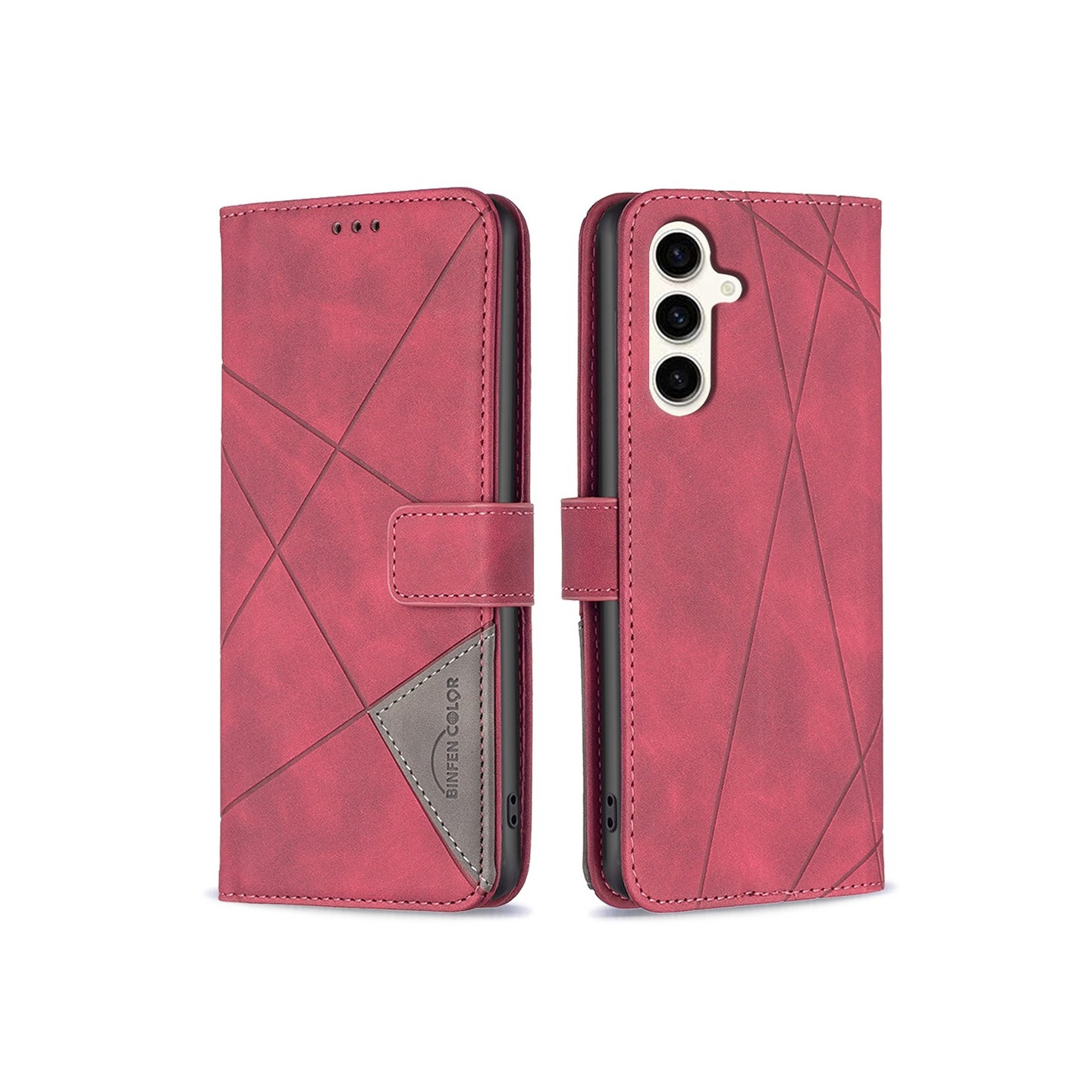 BINFEN COLOR Til Samsung Galaxy S24 FE Stødsikkert Pungcover