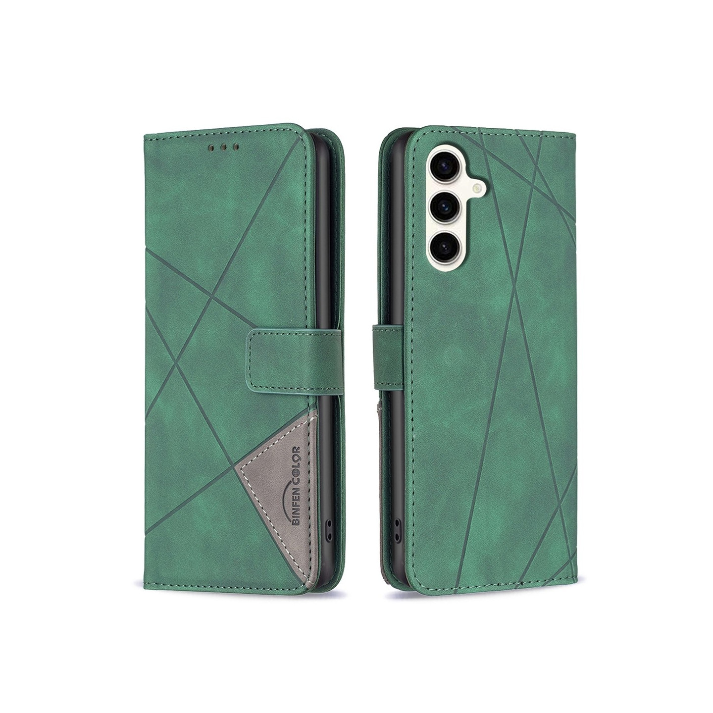 BINFEN COLOR Til Samsung Galaxy S24 FE Stødsikkert Pungcover