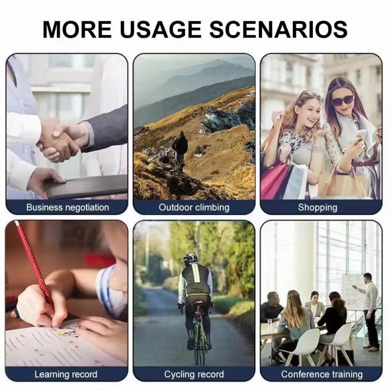 L8+ WiFi HD 1080P Minikameran takaklipsi Bodycam - äänitallennin