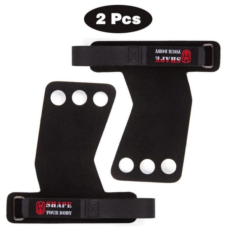 1 par Fitness Grip Pads Sports Vægtløftning Palm Guard Håndbeskytter