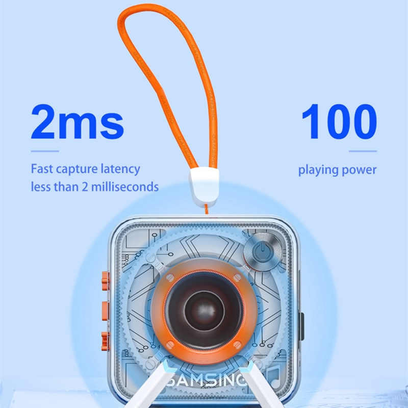 GAMSING Air Trumset med Bluetooth - högtalare Sticks Portable Drumstick Playset