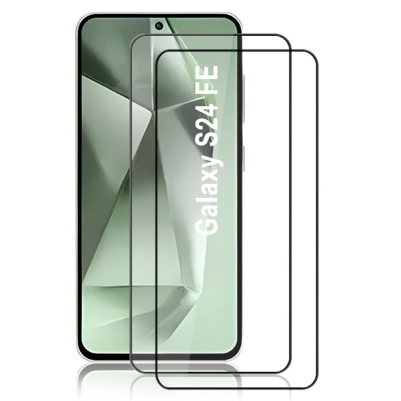AMORUS til Samsung Galaxy S24 FE Skjermbeskyttere i Herdet Glass 2 - Pack