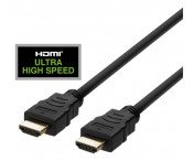 DELTACO Ultra High Speed HDMI-kabel, 3m 8K vid 60Hz