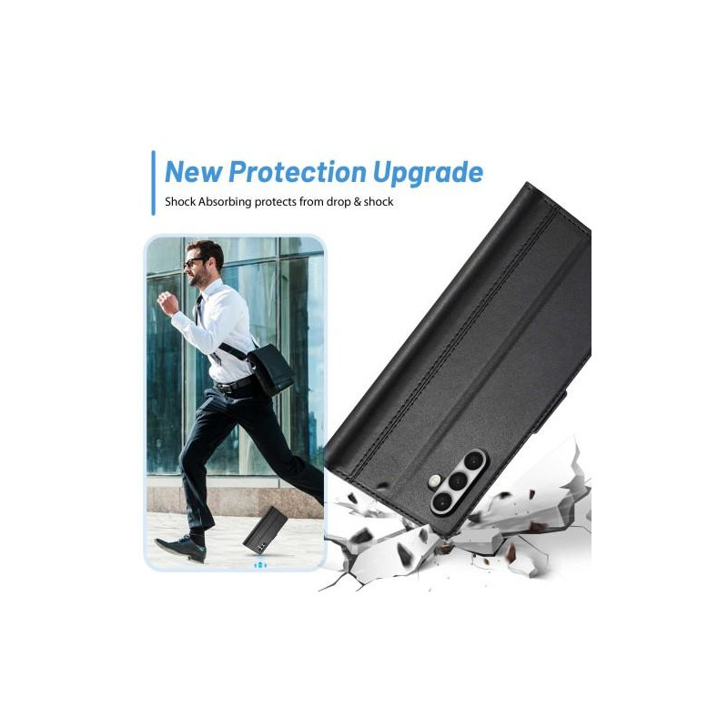 LC.IMEEKE Pung Taske til Samsung Galaxy S23 - Sort