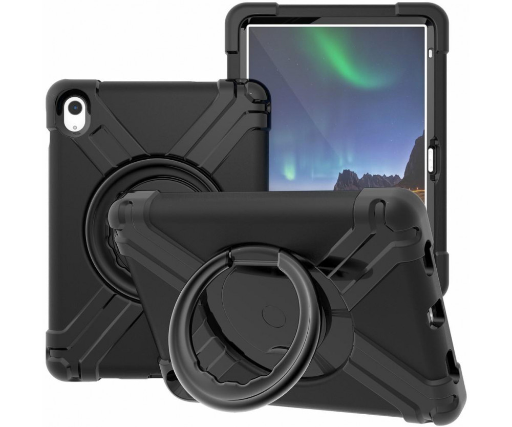Heavy Duty Armor skal till iPad 10.9 2022 Gen 10 - Svart