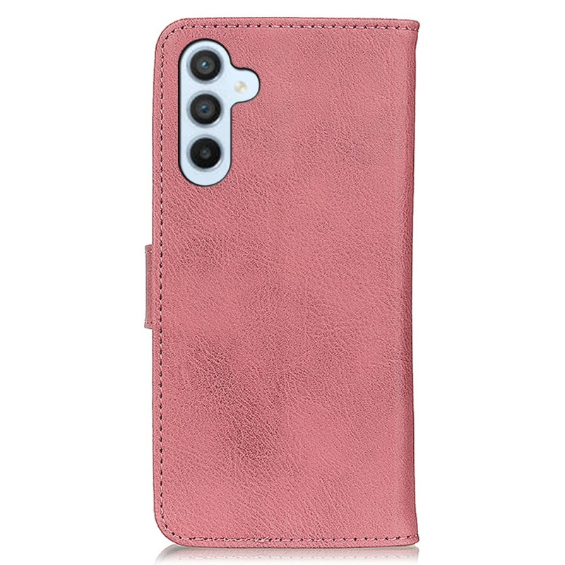 KHAZNEH Vintage Wallet Case for Samsung Galaxy S24 FE