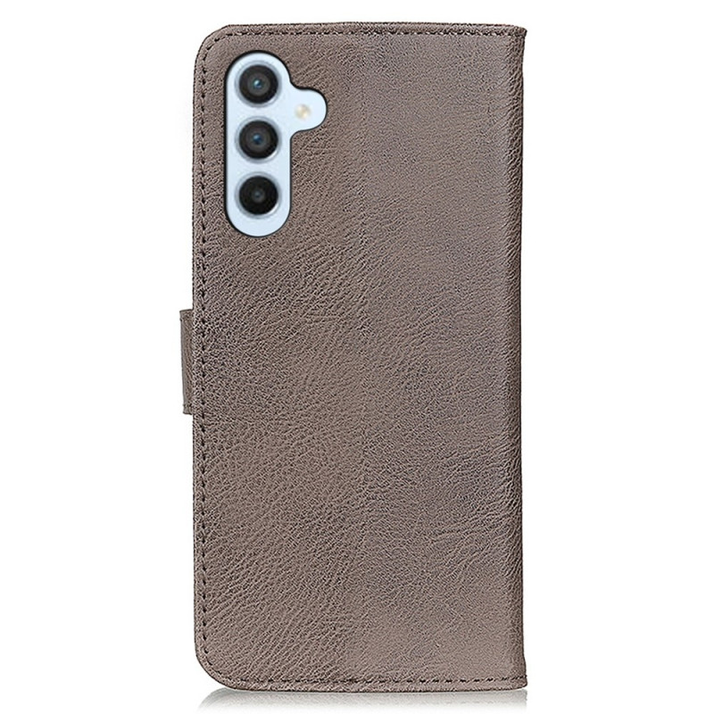 KHAZNEH Vintage Wallet Case for Samsung Galaxy S24 FE