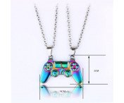 Magnetisk Game Controller Handkontroll Halsband Par Present - Olja