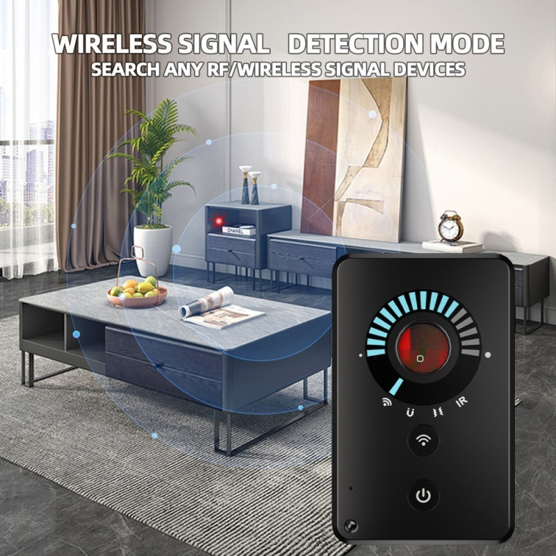 Ultratunt anti - spion RF - signaldetektering Hotell Pinhole kameradetektorkort