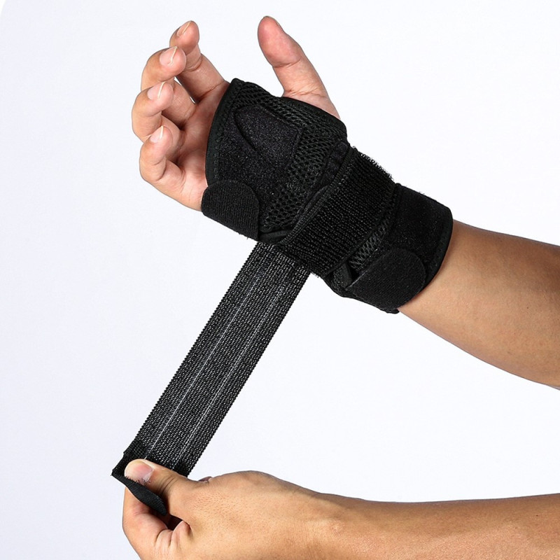 bracelet wrist support aluminum plate for carpal tunnel arthritis - Right hand
