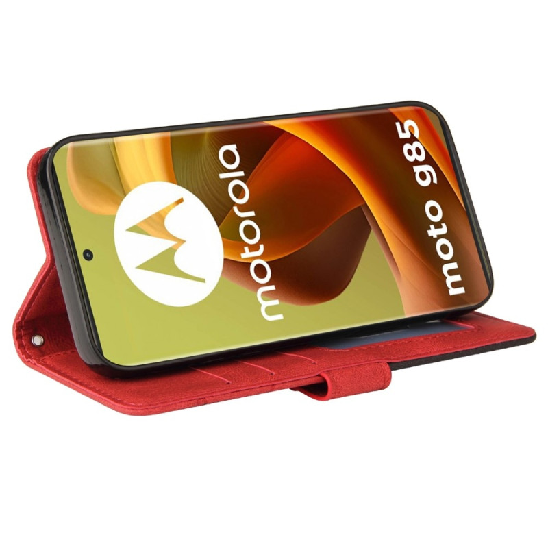 KT Plånboksfodral till Motorola Moto G85 - Röd