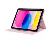 För iPad 10.9 2022 Gen 10 Vikbart fodral - Rosa