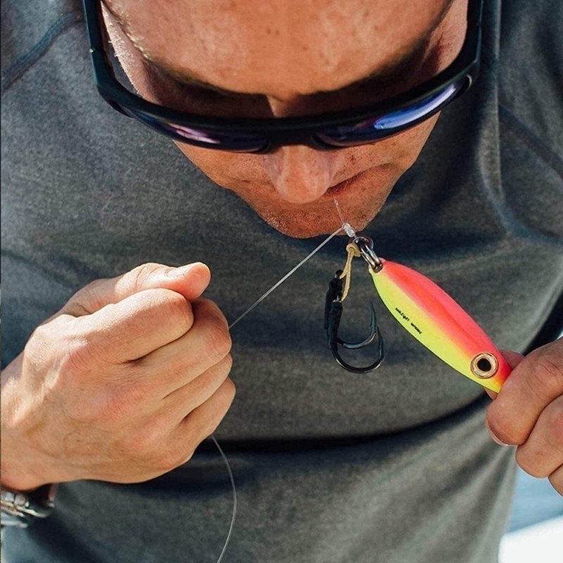 100m nylon fiskelinje Rivebestandig ferskvannsfisketråd - Størrelse 2.0