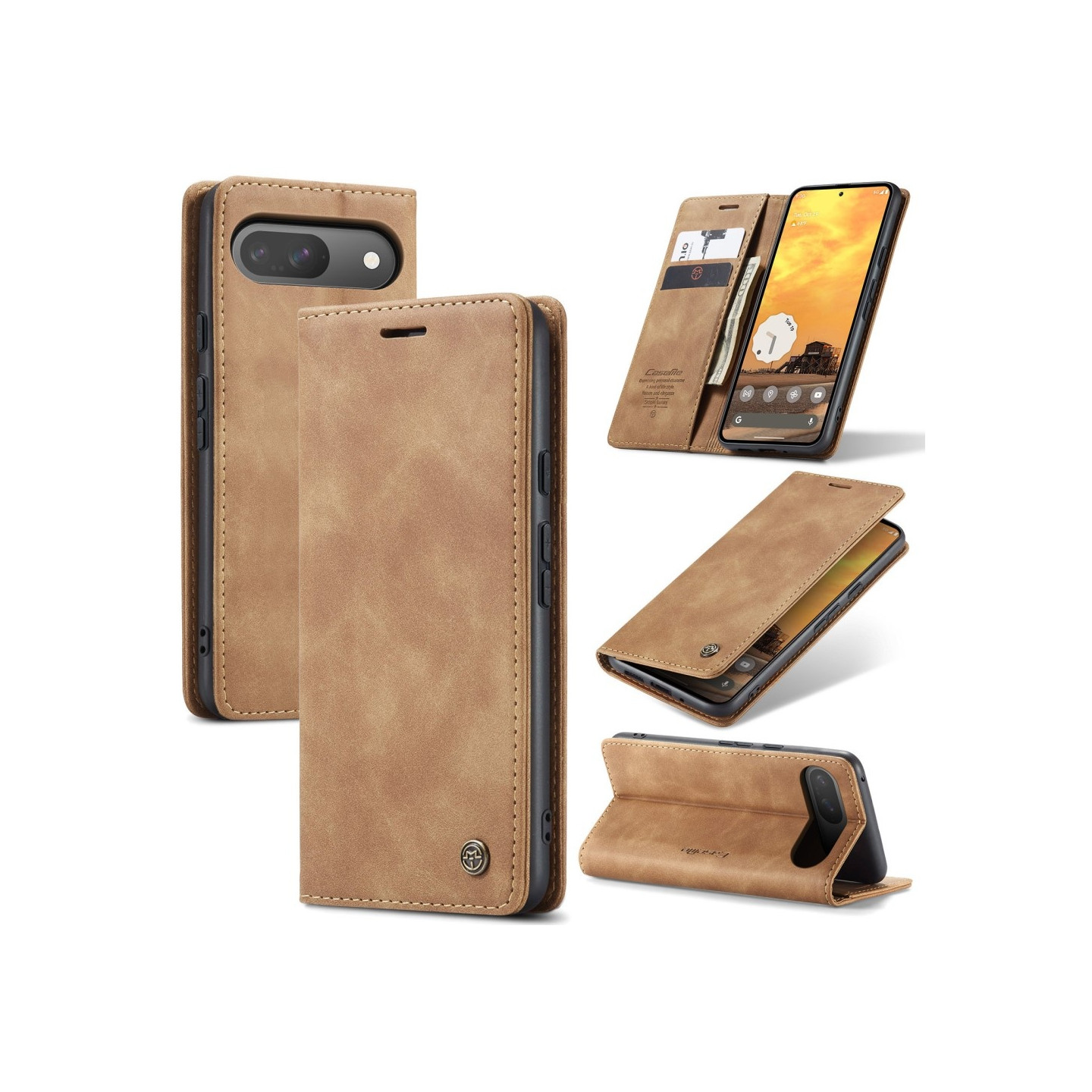 CASEME Google Pixel 9 Pro / Pixel 9 Kotelo Teline Puhelinkotelo