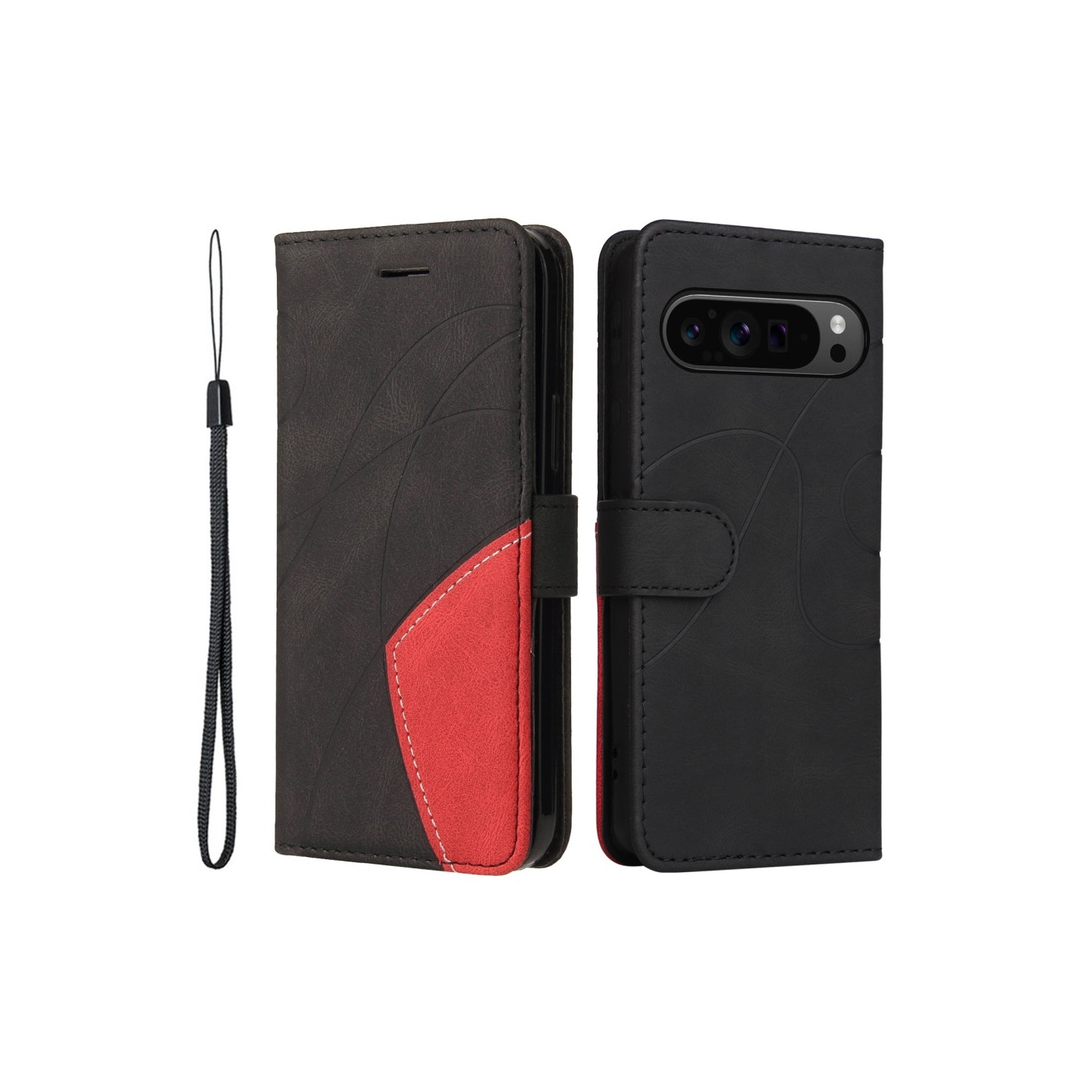 KT Lommebok - deksel til Google Pixel 9 Pro XL - Svart