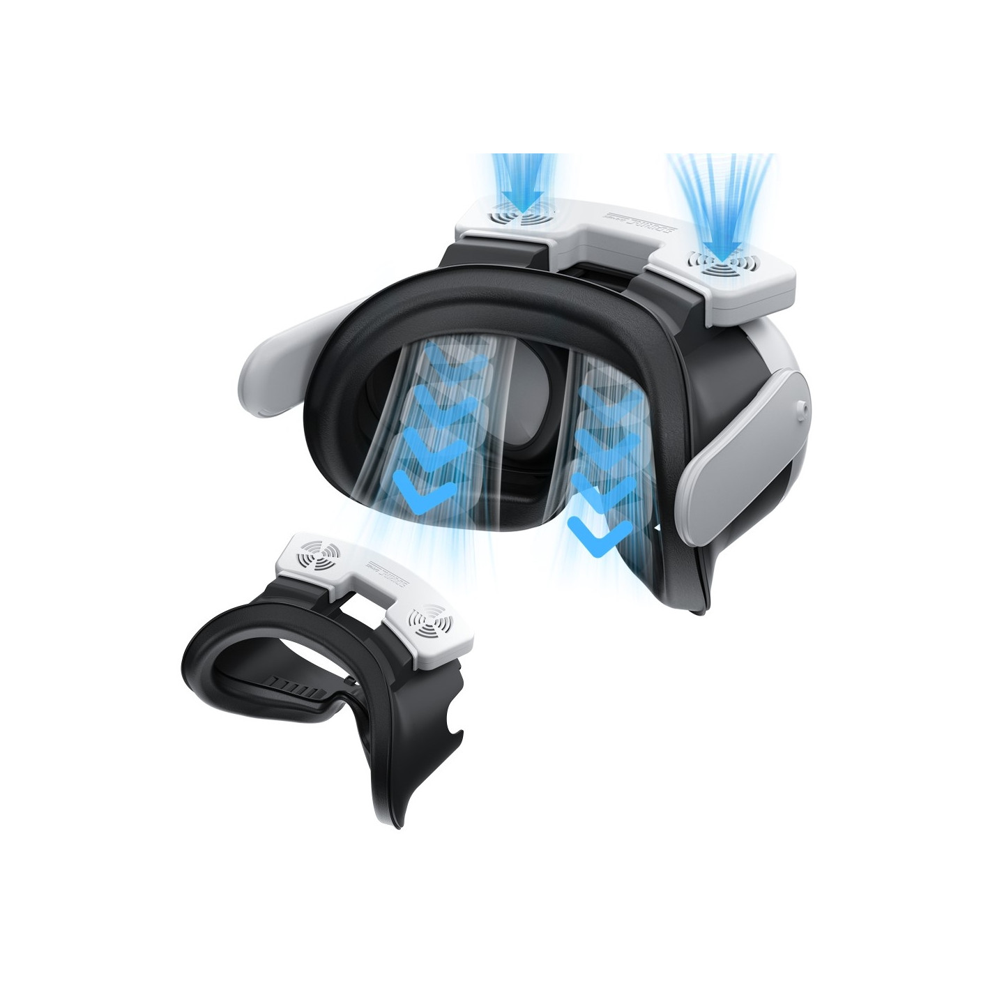 Face Interface Face shield with cooling fan for Meta Quest 3 accessory set