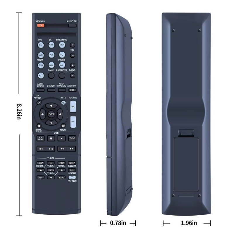 Fjernkontroll Utskiftning for RC-929R for Pioneer AV-receiver