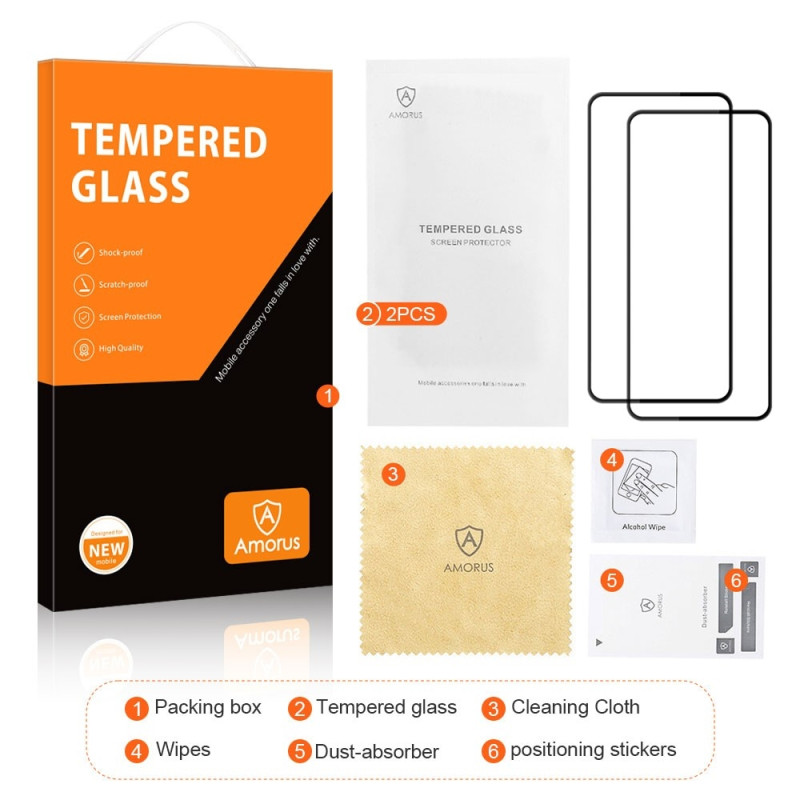 AMORUS For Pixel 9 Pro XL Näytönsuojalasi