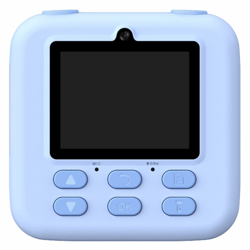 2,4 tommer skærm Instant HD genopladeligt kamera med dobbelt linse med 32GB hukommelseskort