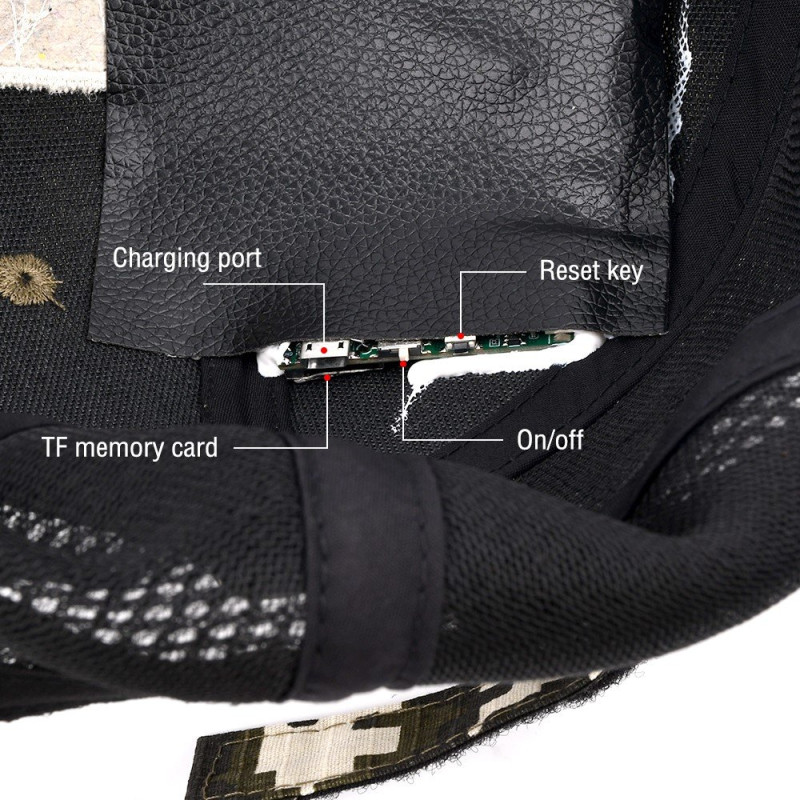 Cap HD 1080P Loop Recording Etäkatselu Baby Nanny Surveillance WiFi - kamera