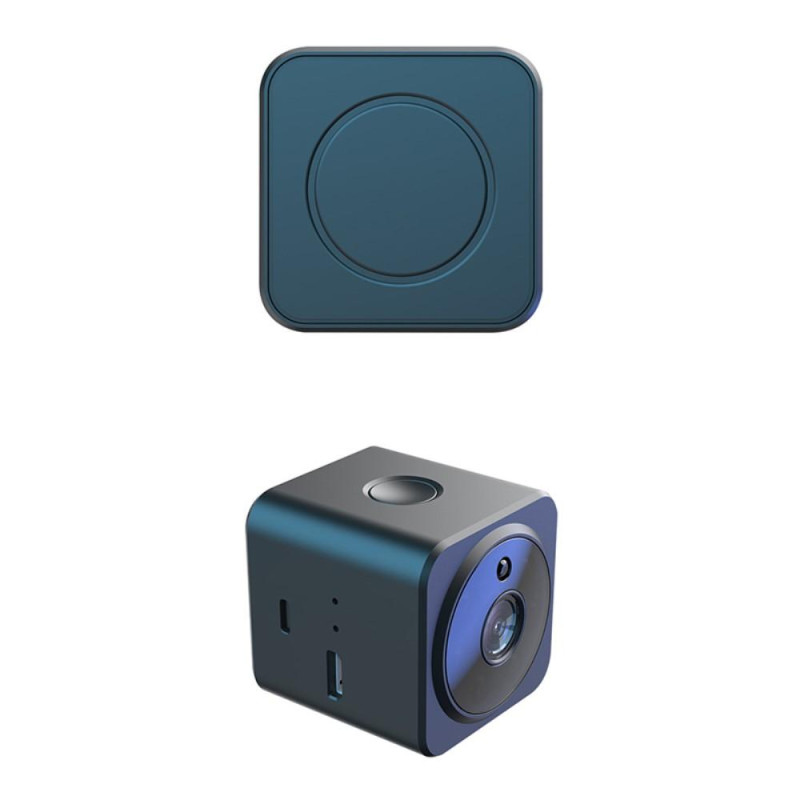 AS02 Mini Spy Kamera Trådløs Wifi IP Hjemmesikkerhedskamera HD 1080P