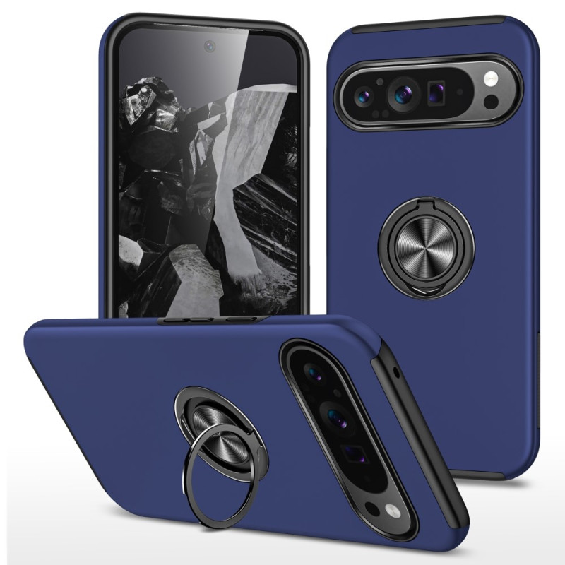 Til Google Pixel 9 / Pixel 9 Pro Fingerring Kickstand Hybrid Taske
