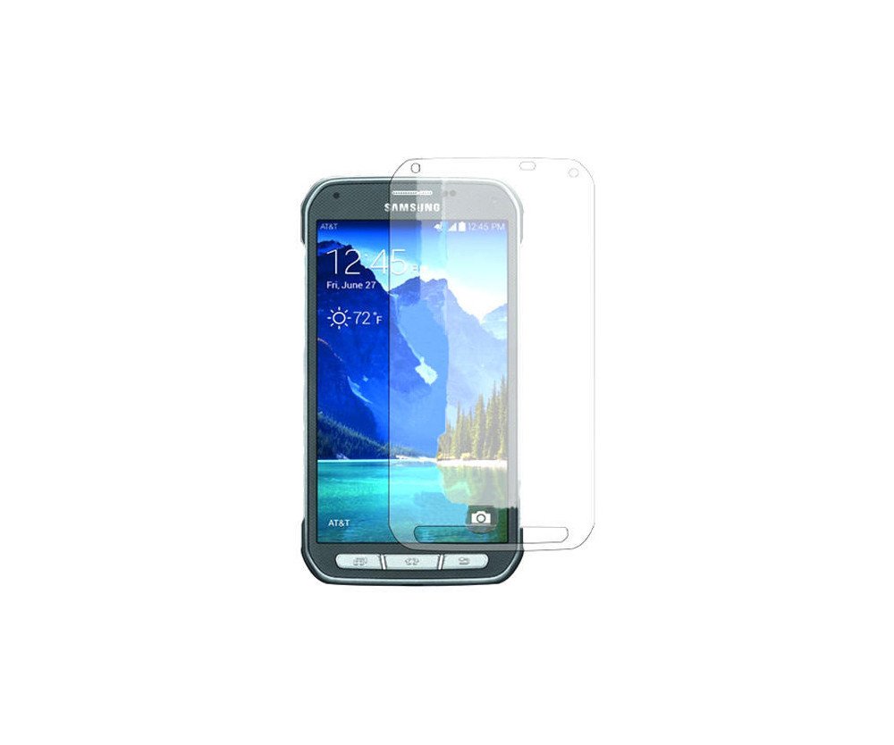 Samsung Galaxy S5 Active SM-G870 Skärmskydd x2 med putsduk