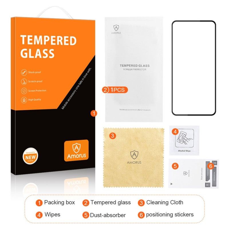 AMORUS For Pixel 9 Pro XL Screen Protector Glass