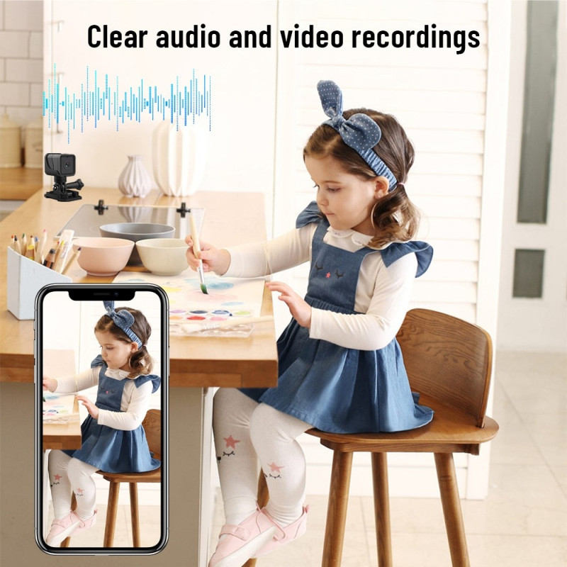 1080P HD vandtæt udendørs sportscykelkamera WiFi videooptager kamera