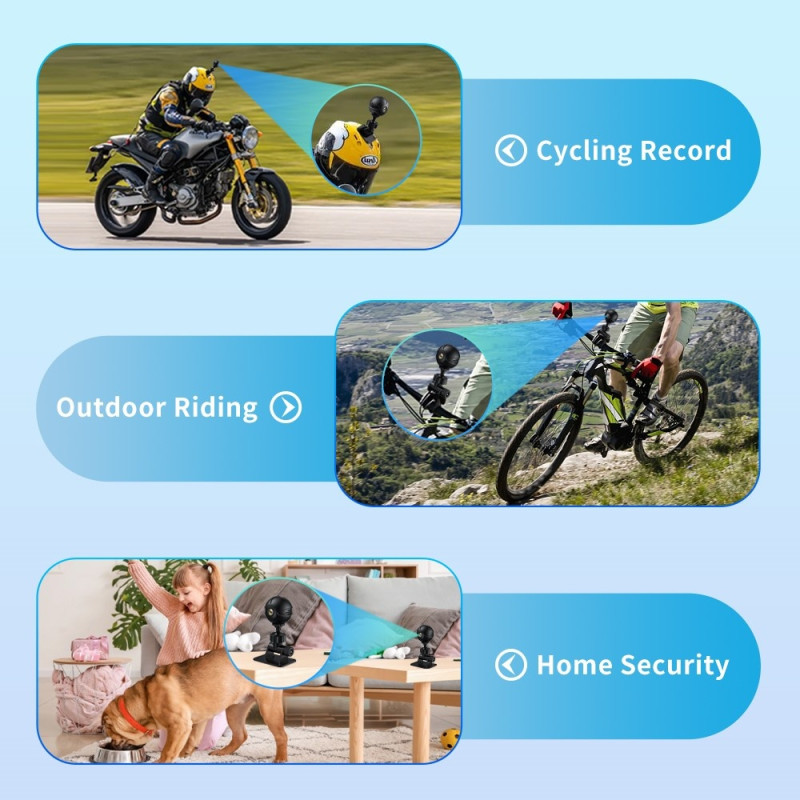 X3 30W Mini DV langaton infrapuna - pimeänäköturvallinen HD WiFi - sisäkamera