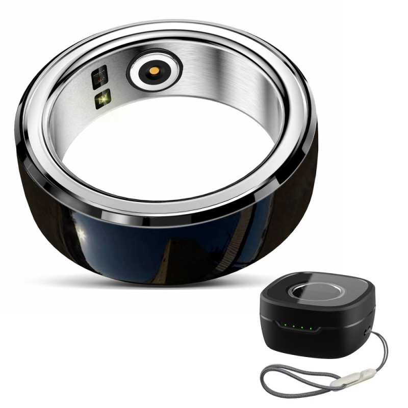 Multifunktion Smart Ring Health Tracker Søvn Hjertefrekvens Blod oxygen overvågning 16