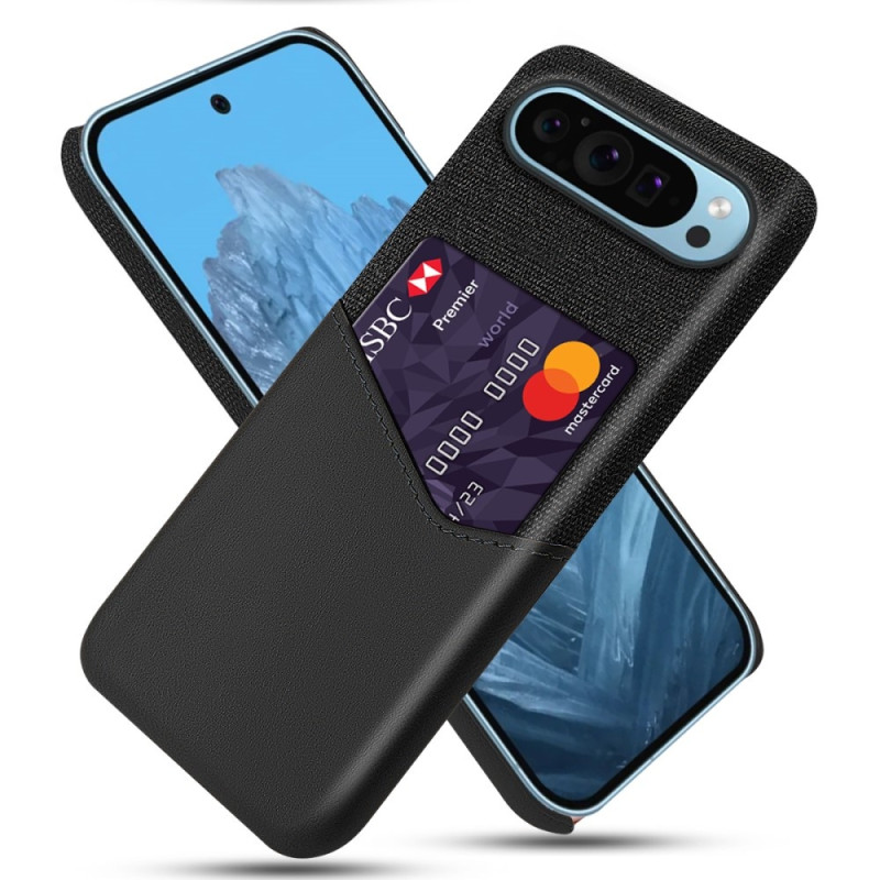 For Google Pixel 9/9 Pro Veske m/Kortspor - Svart