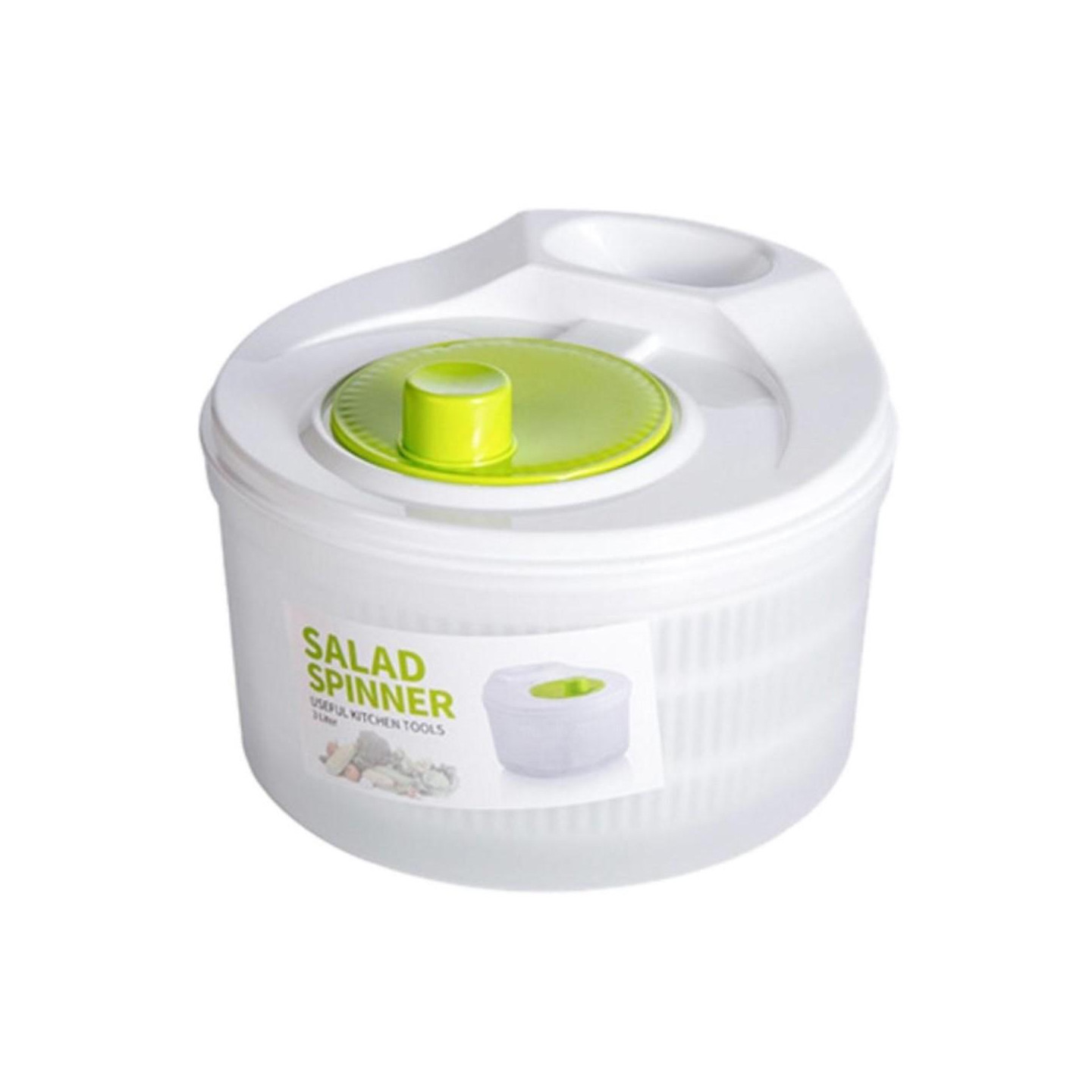 Salad Spinner Lettuce Spinner Vegetable Dryer Drainer Rotary Veggie Washer