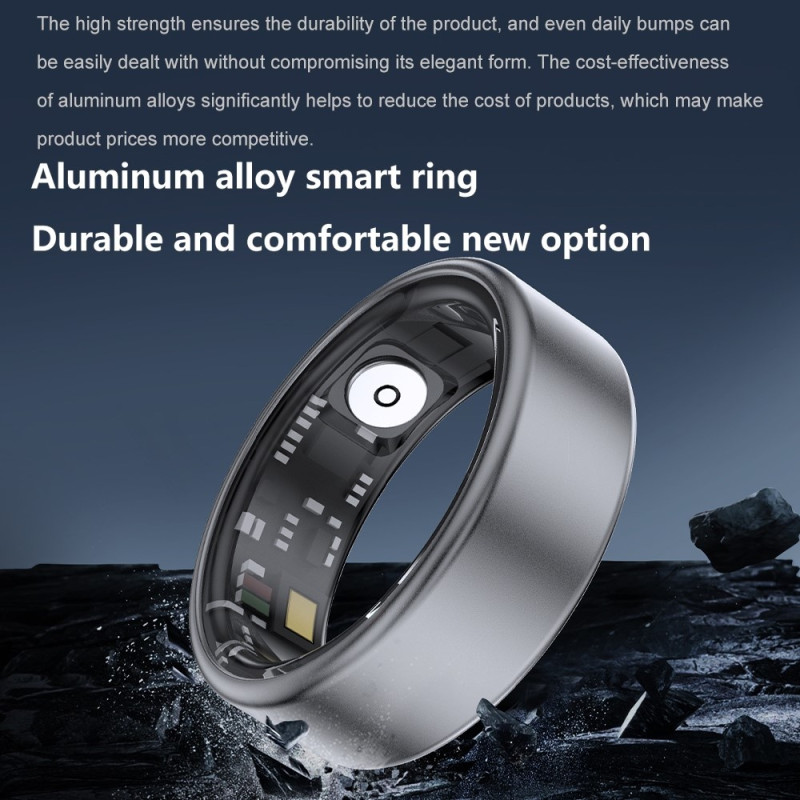 Smart Ring Bluetooth Finger Health Tracker 19,9 mm indre diameter