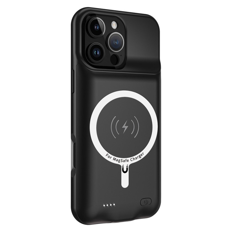 For iPhone 16 Pro Portable Charger Case 7000mAh PowerBank compatible with MagSafe