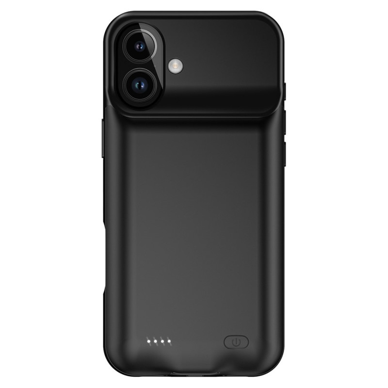 For iPhone 16 7000mAh oppladbart batterideksel Ladetui Powerbank