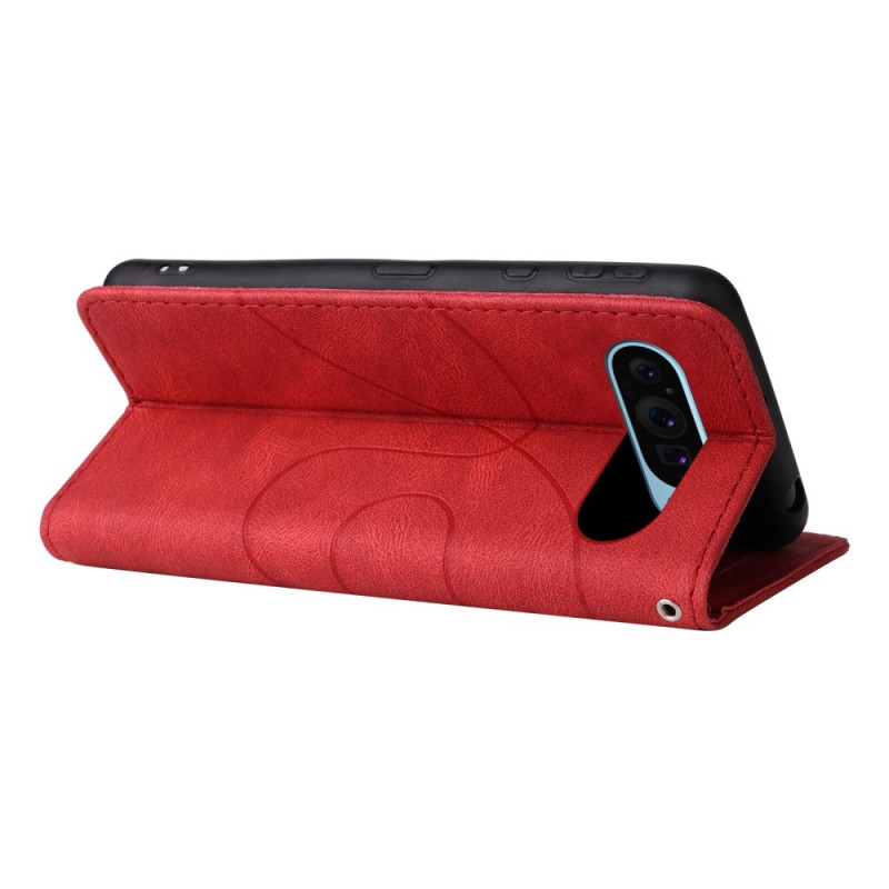 Google Pixel 9 / 9 Pro KT Series - 1 Kahden Värin Kotelo Remmillä