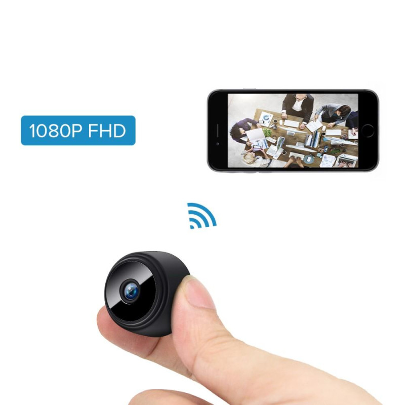 W9 Mini-WiFi-IP-valvontakamera HD 1080P