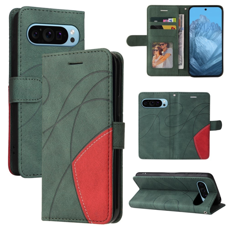 Til Google Pixel 9 / 9 Pro KT - serie - 1 dobbeltfarve etui