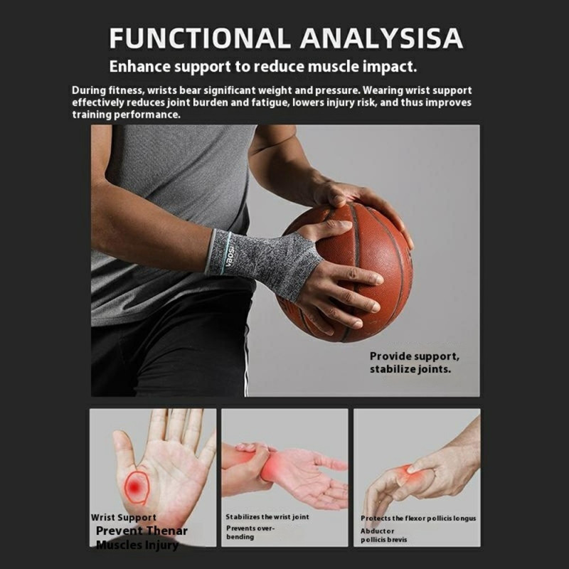 1 stk. størrelse L Håndleddsstøtte Håndleddsbeskyttelse Kompresjon - venstre hånd