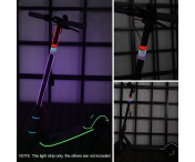 LED Strip för scooter bil motorcykel etc 3 ljuslägen - Gul