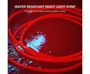 LED Strip för scooter bil motorcykel etc 3 ljuslägen - Gul