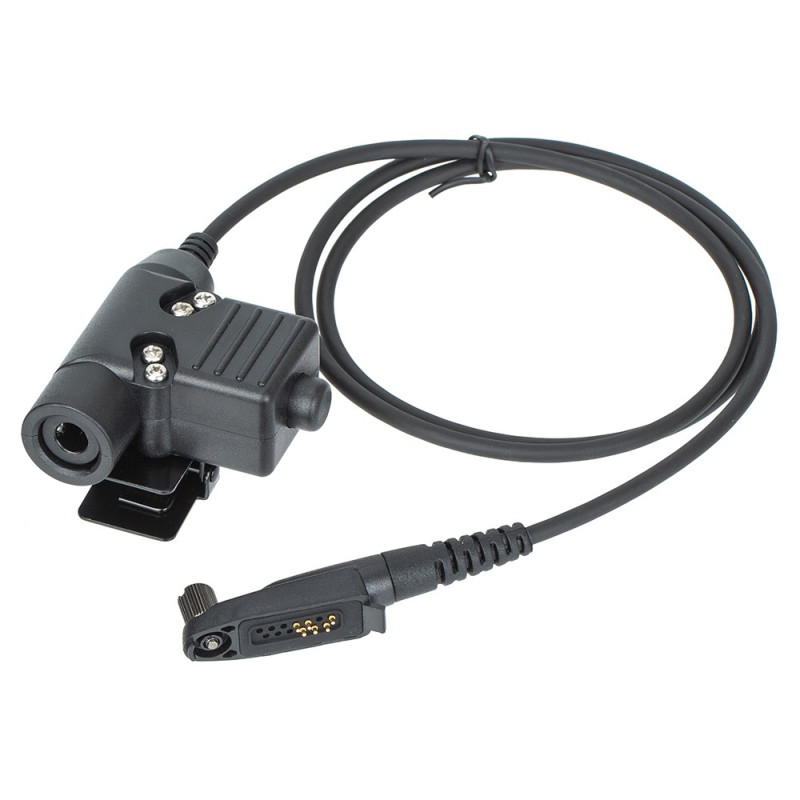 til Motorola GP328plus Walkie Talkie - hodesett U94 PTT toveis radio