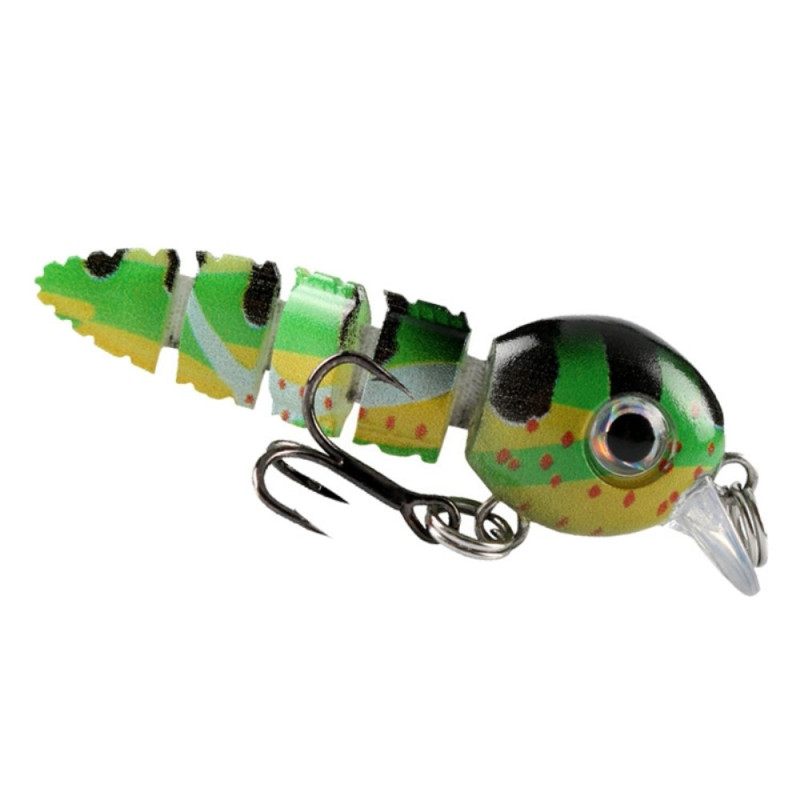5 fishing lures true to life Crankbait with storage box