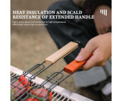 Utomhus BBQ Grillkorg grillbur Picknick Grillnät Camping Grill