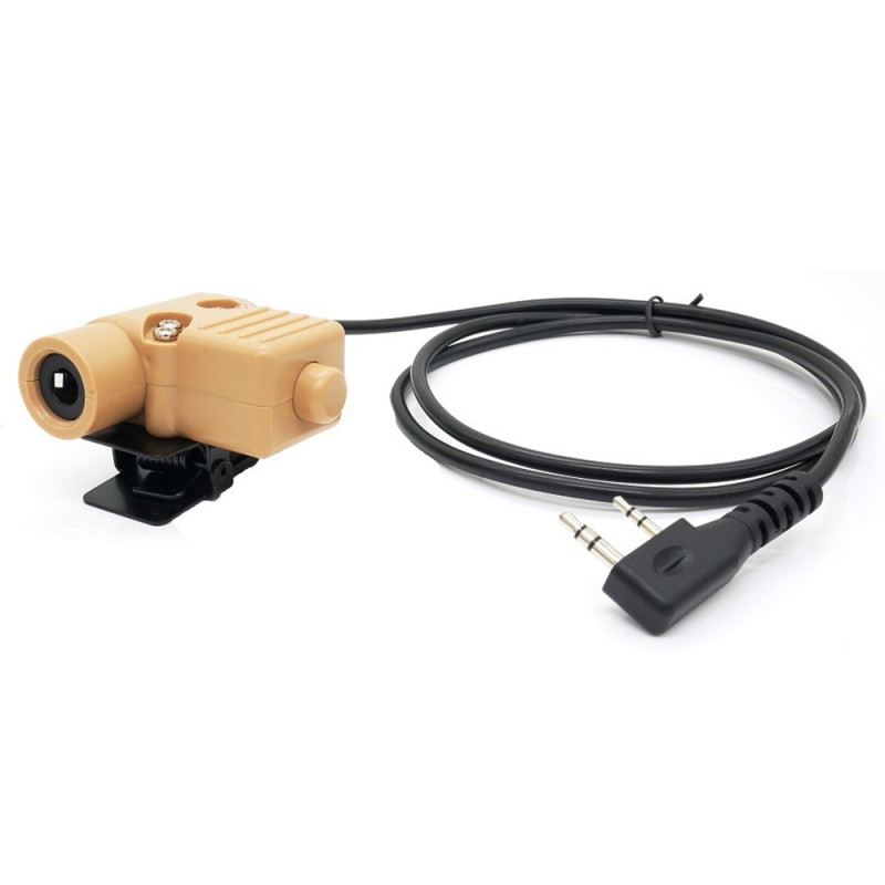 til Baofeng Kenwood HYT TYT HAM Radio Walkie Talkie U94 PTT Headset Adapter