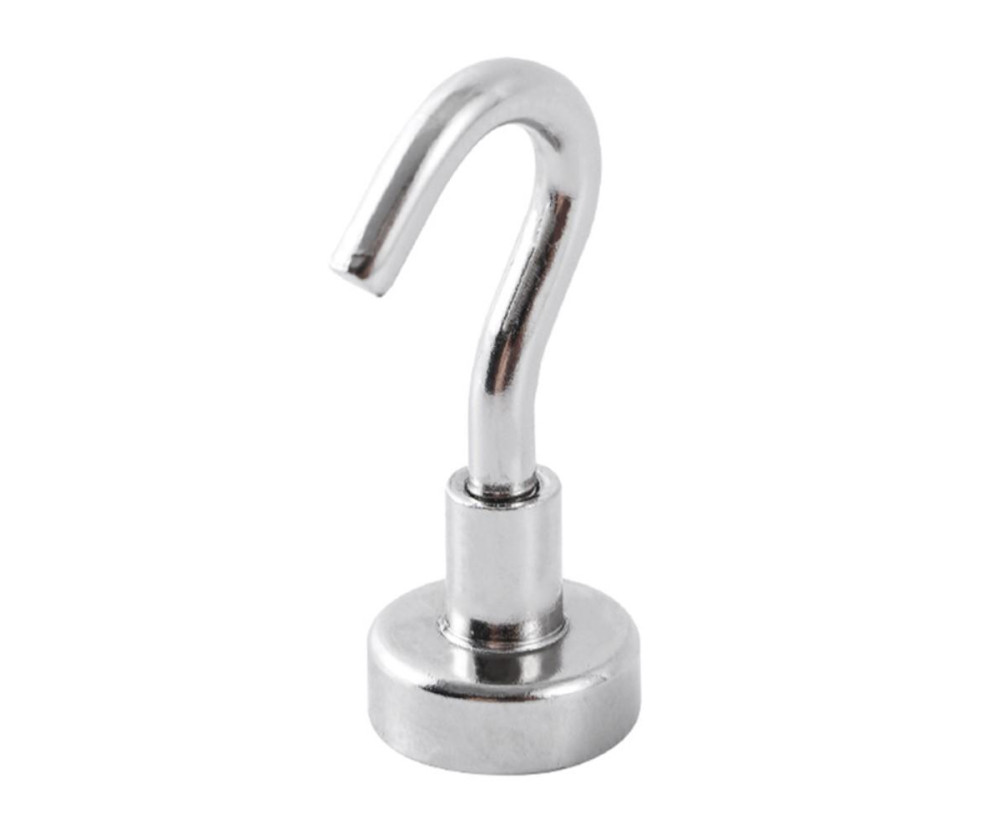 Inget borrande magnetiska krokar Hårda hängare hem kök kontor 2-pack