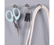 Inget borrande magnetiska krokar Hårda hängare hem kök kontor 2-pack